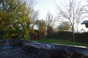 Garden View from the Tub